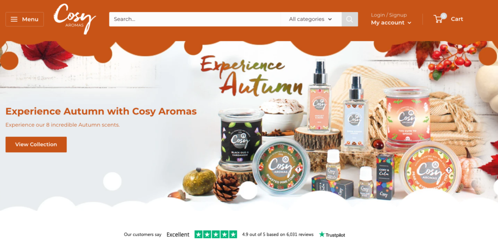 Cosy aromas deals